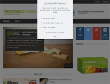 Tablet Screenshot of fructose-intoleranz.info